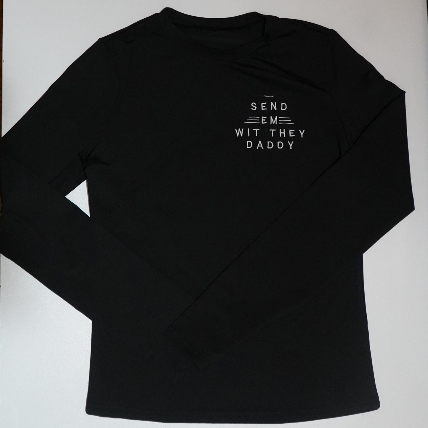 Long Sleeve Branded Crew Neck